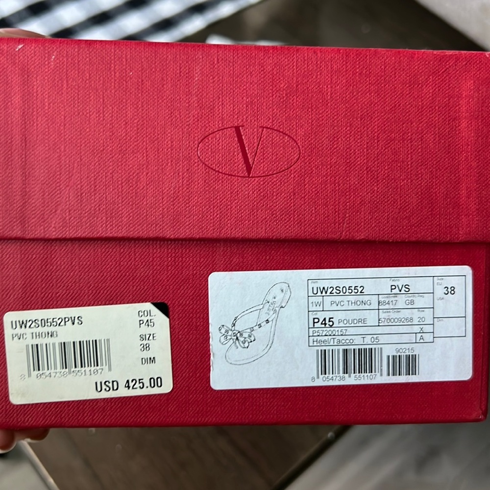 Valentino, flat thong sandal